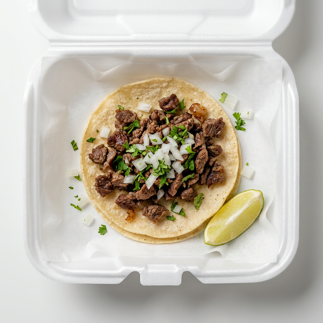 Tacos De carne.