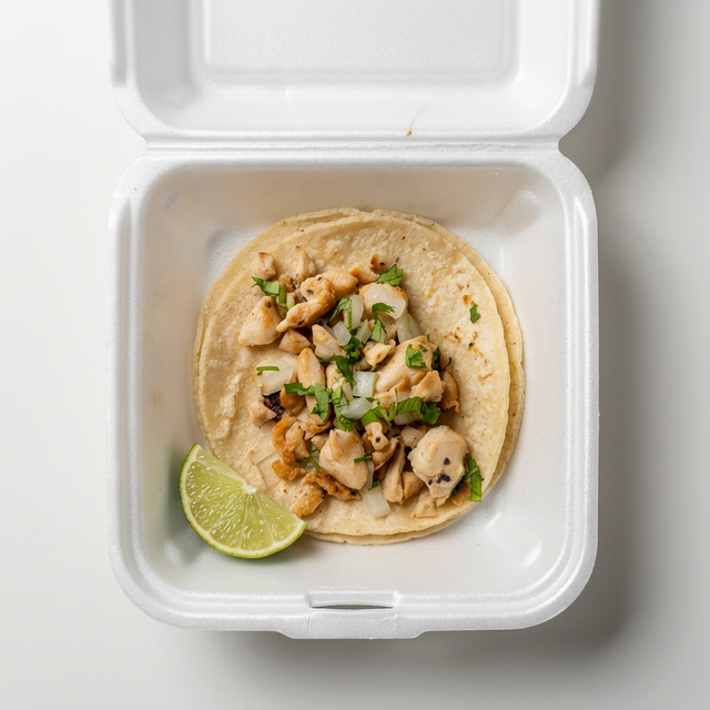 Tacos De pollo.