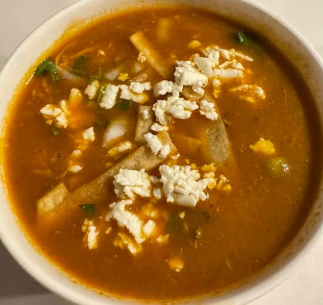Sopa De Tortilla.